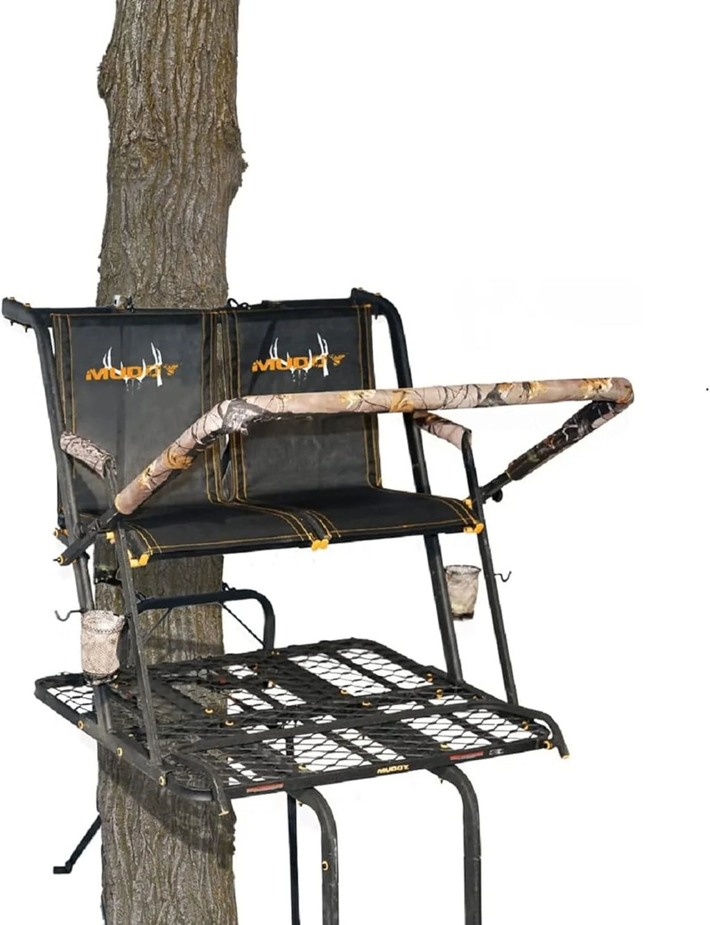 Ladder Tree Stand, 20ft, 500lb Capacity, 2-Person
