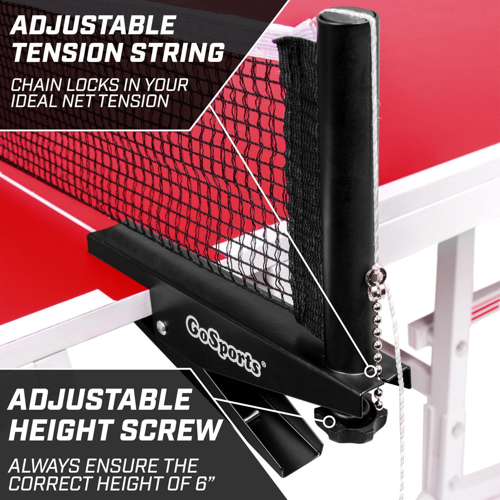72" Universal Regulation Table Tennis Net