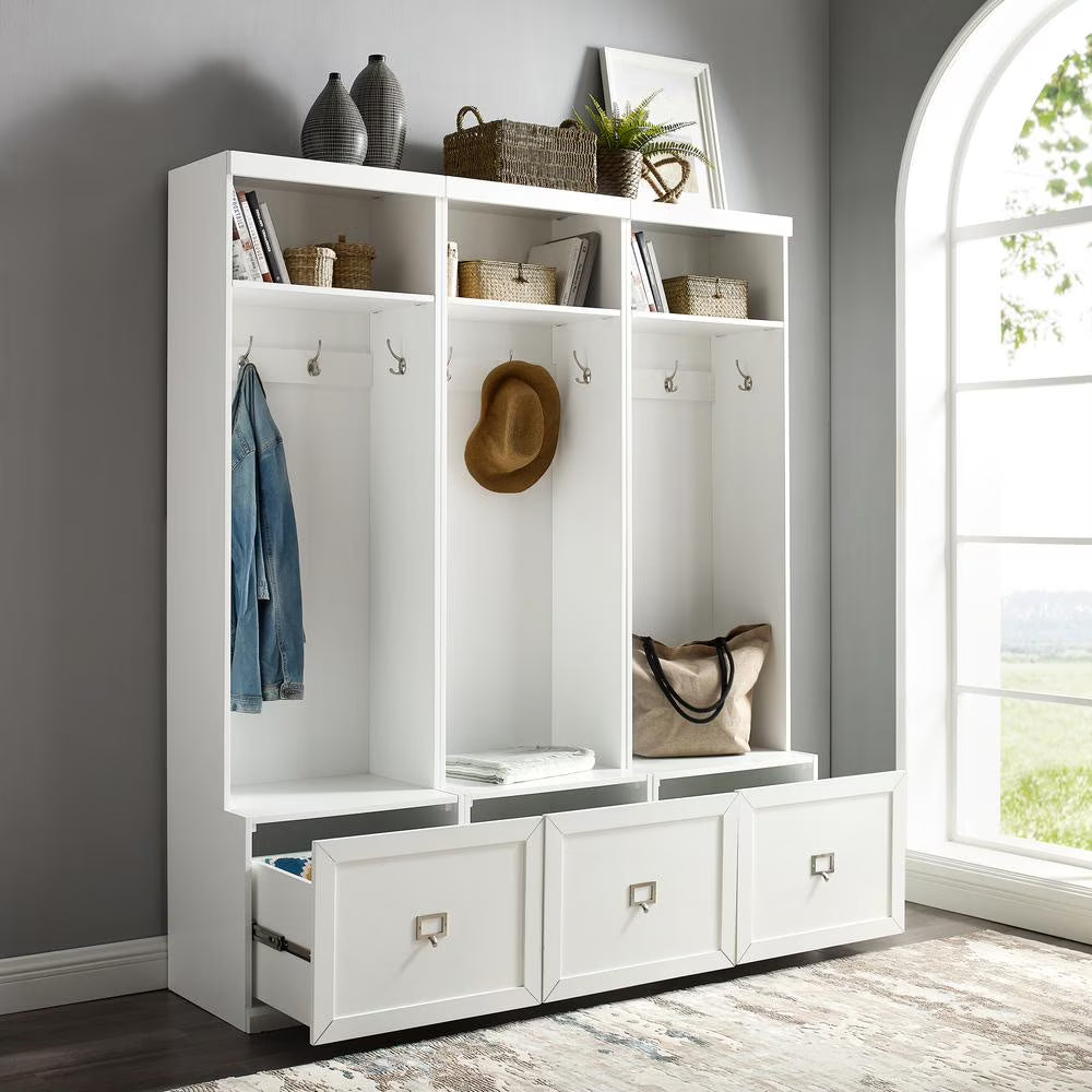 Crosley Furniture Harper Hall Tree in White