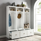 Crosley Furniture Harper Hall Tree in White