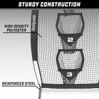 8' x 4' QB Training Throwing Net (Black, No Case)
