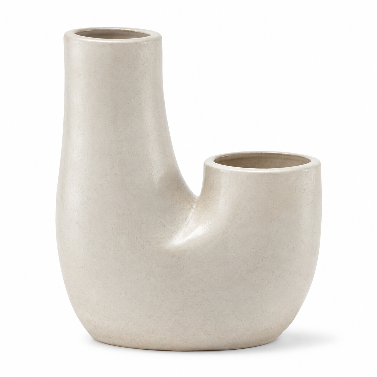 Twin-Cove Vase