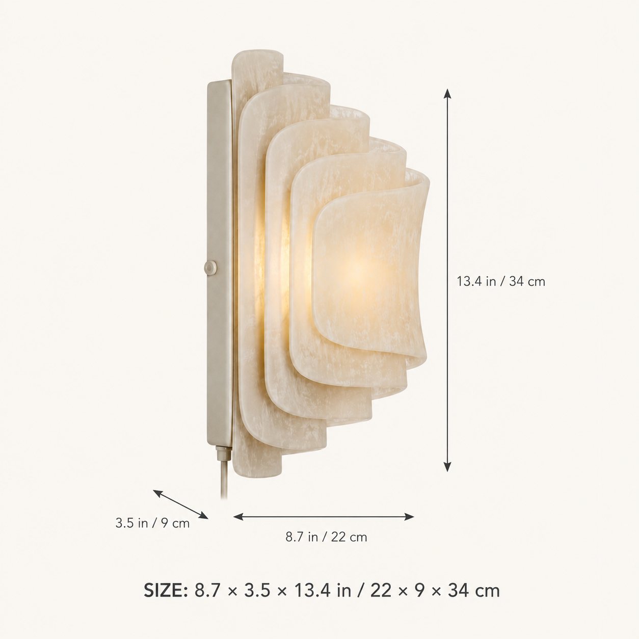 Ripple Veil Sconce