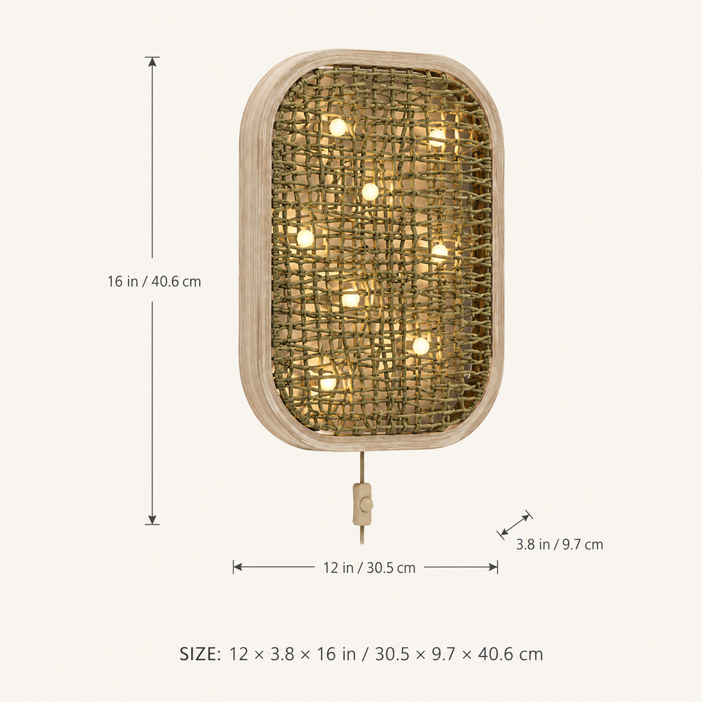 Glowseed Loom Wall Light