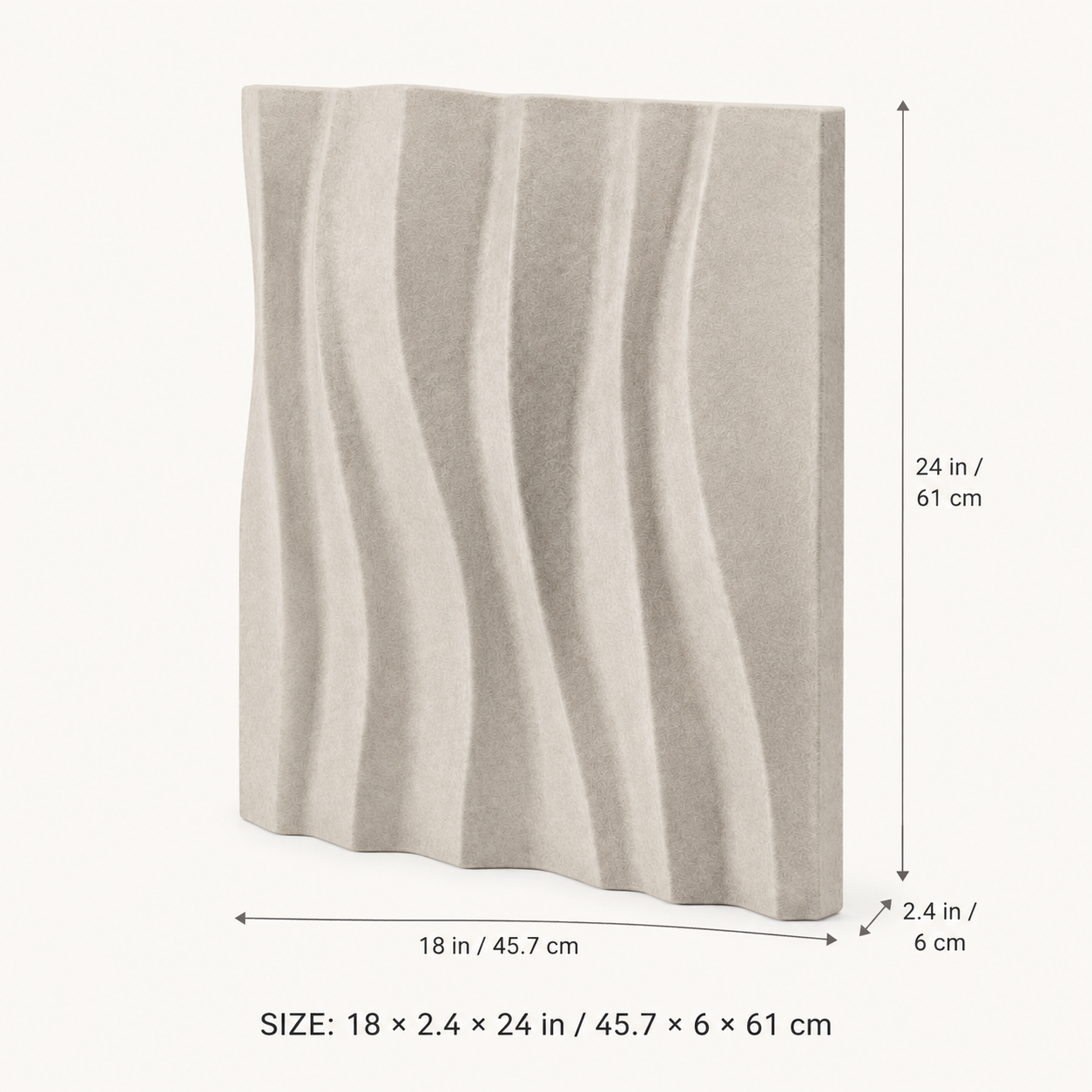Windtrace Pleat Acoustic Art