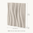 Windtrace Pleat Acoustic Art
