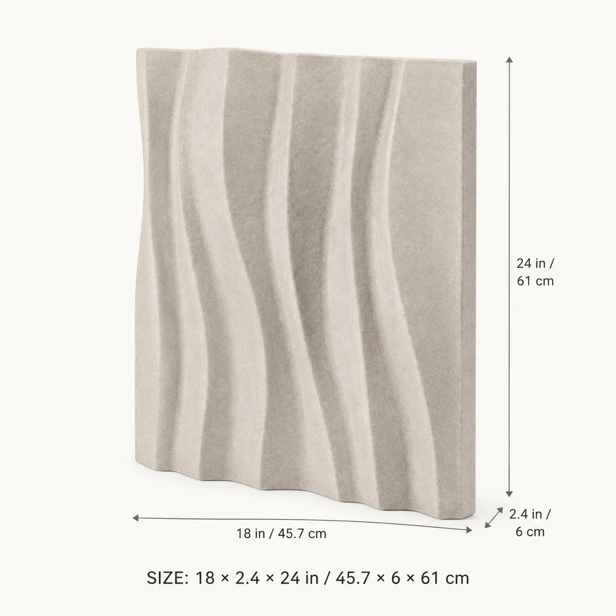 Windtrace Pleat Acoustic Art