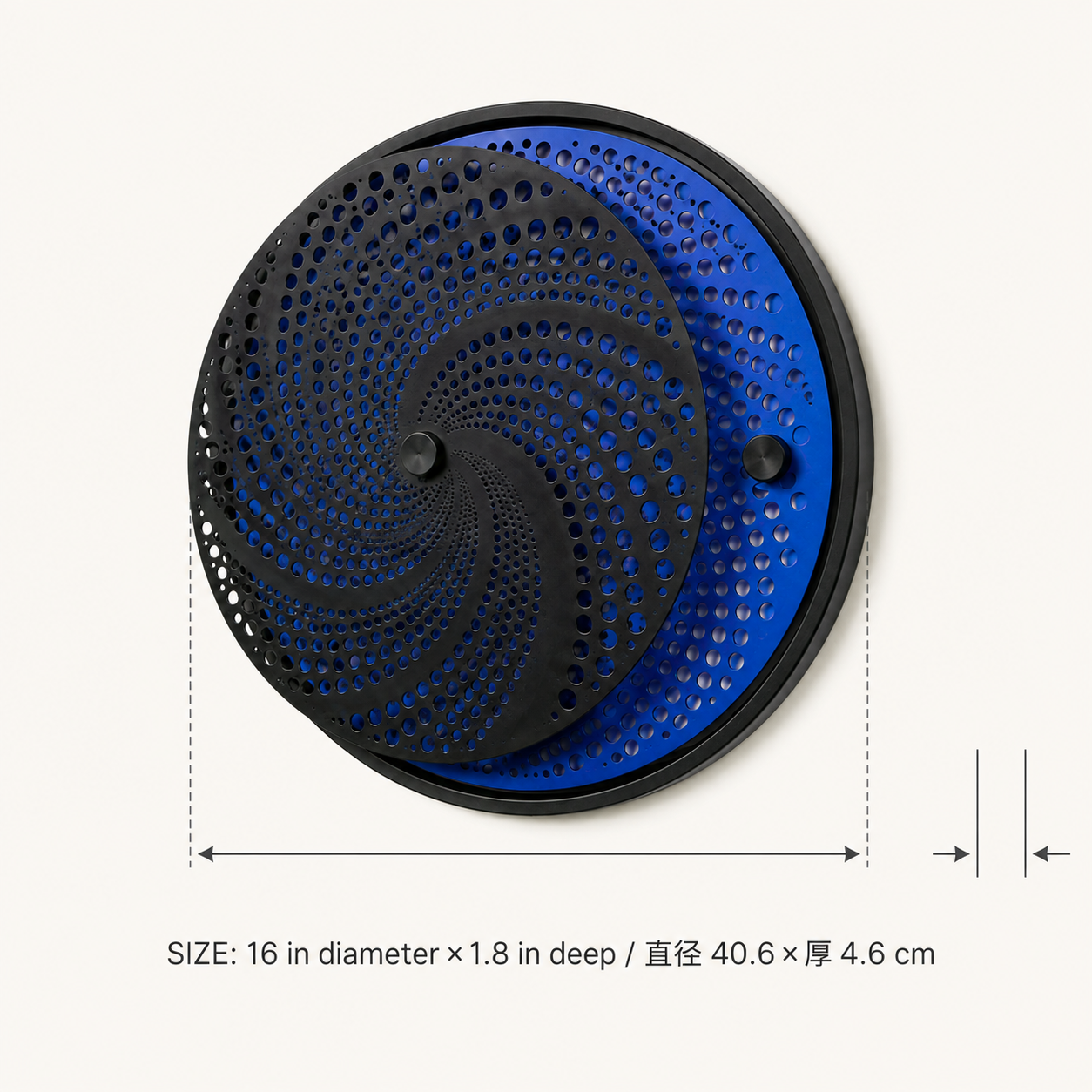 Parallax Dial Wall Sculpture
