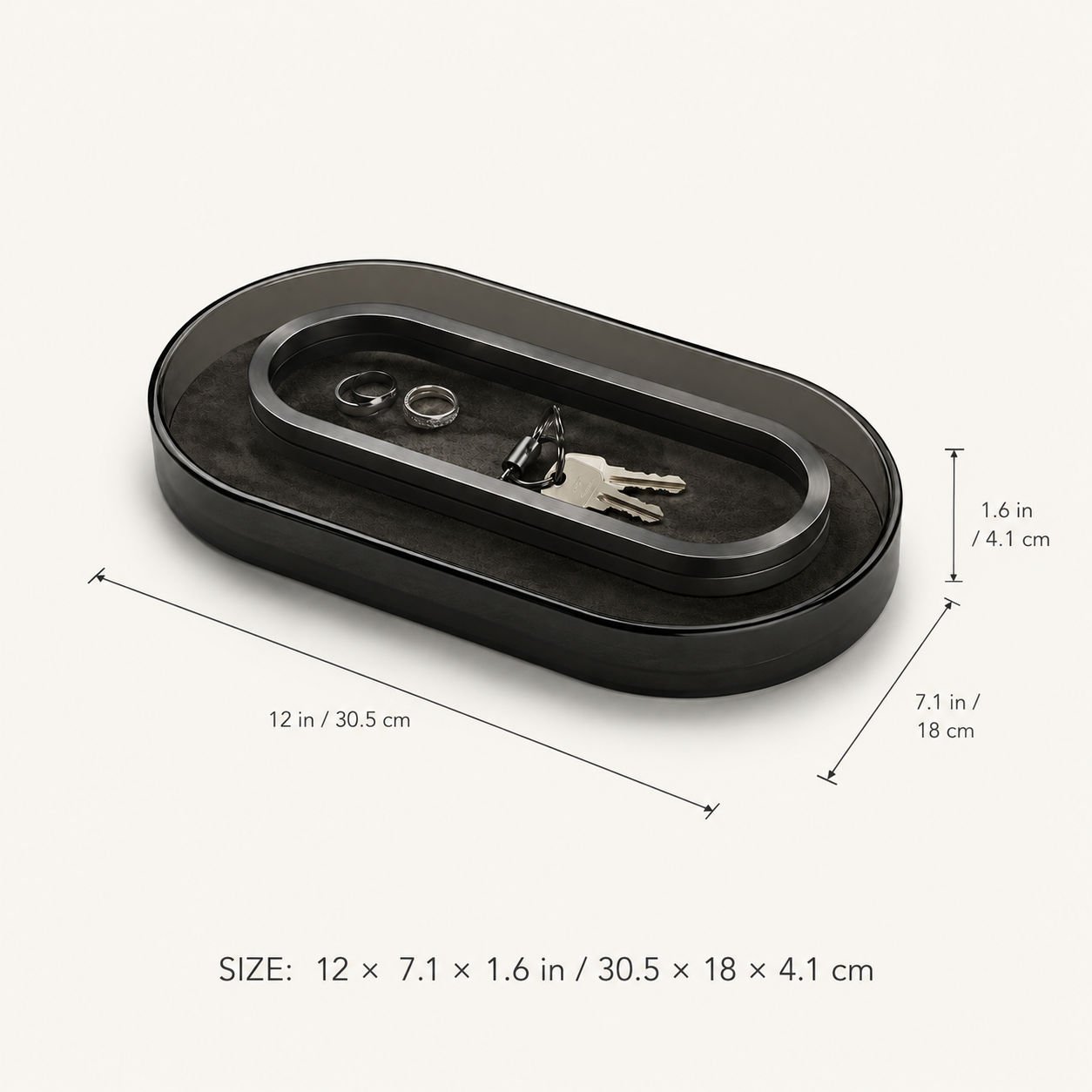 Zero-Point Valet Tray