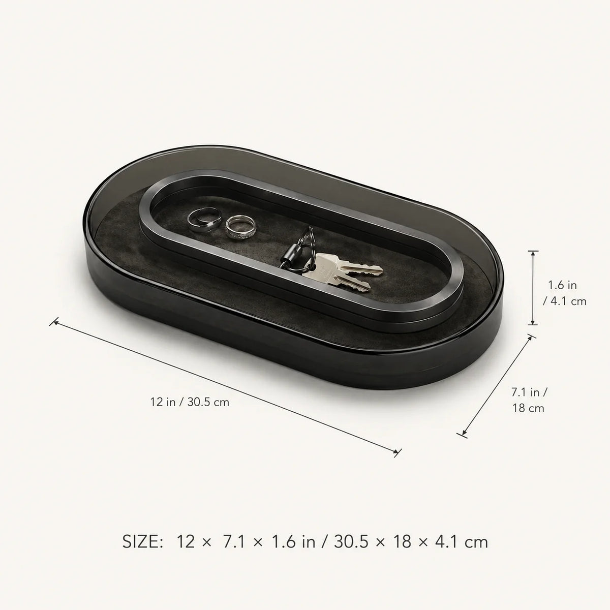 Zero-Point Valet Tray