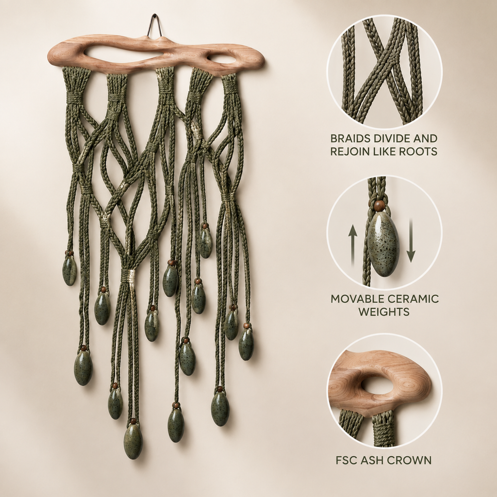 Root-Rhyme Fiber Hanging