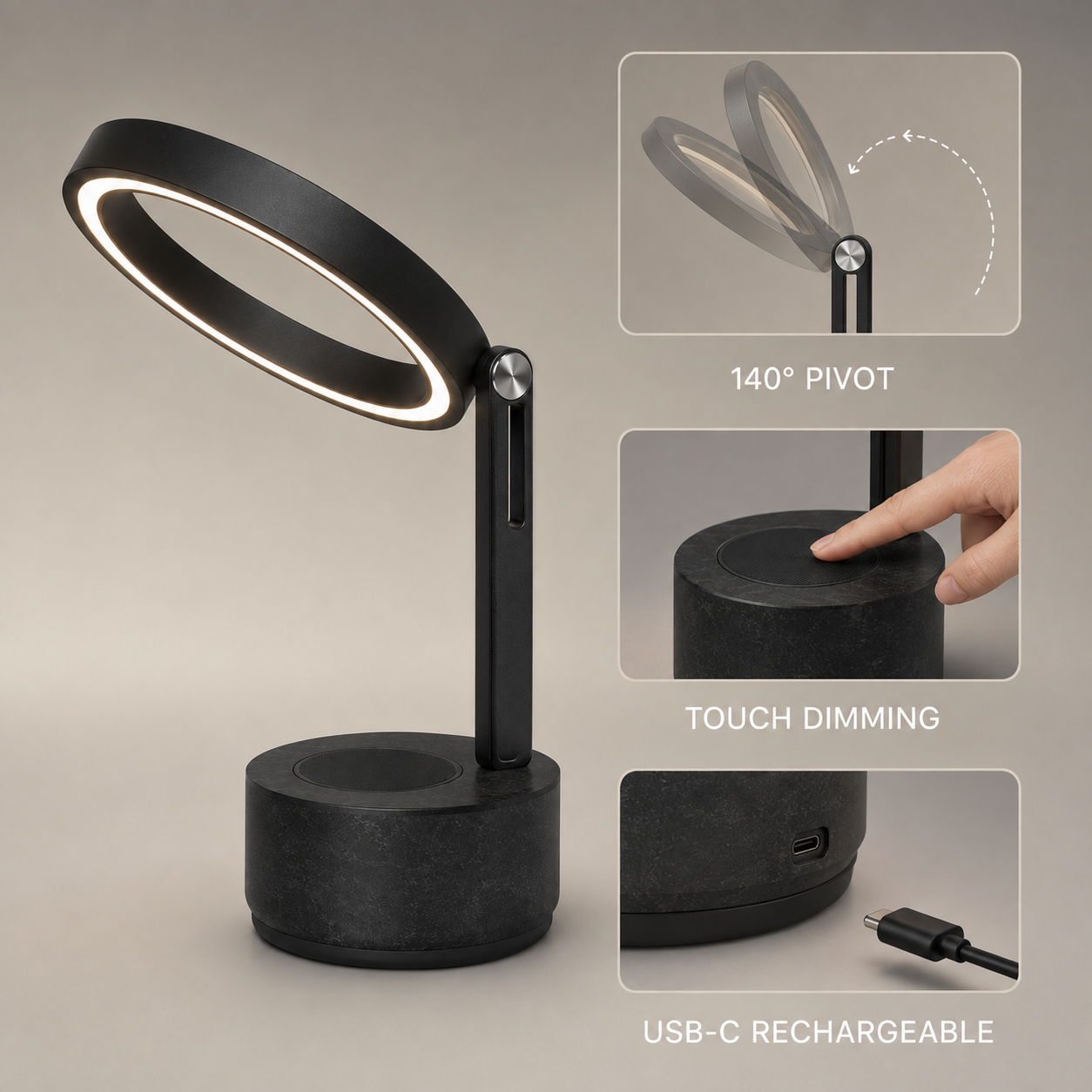 Axle Halo Table Light