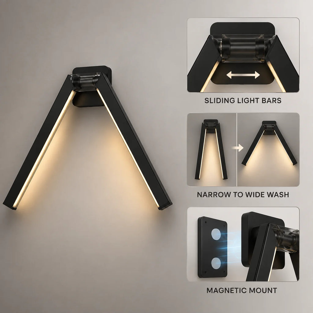 Phase Split Wall Light