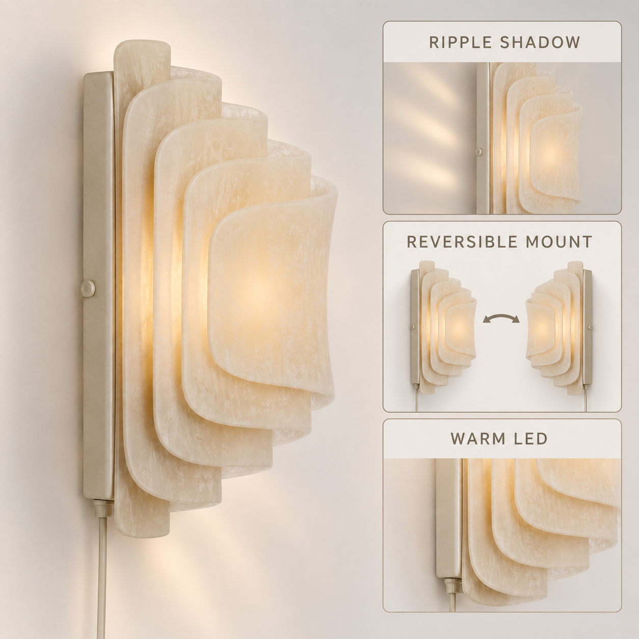 Ripple Veil Sconce