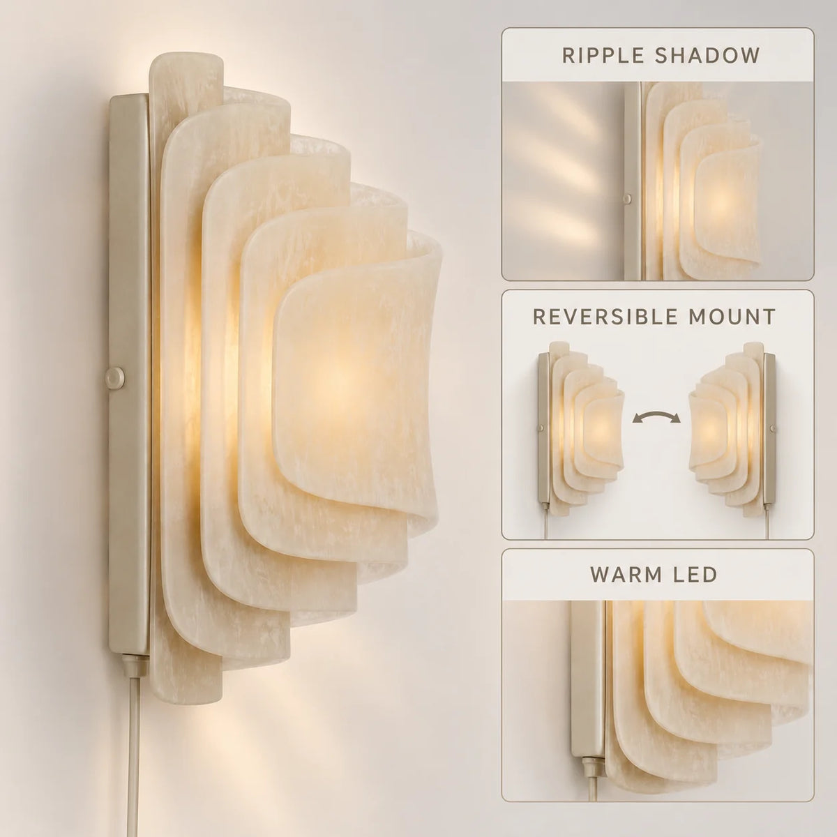 Ripple Veil Sconce