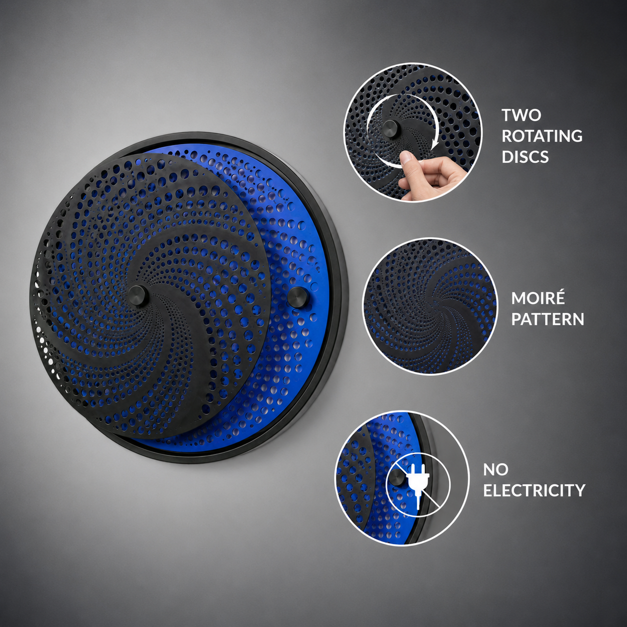Parallax Dial Wall Sculpture