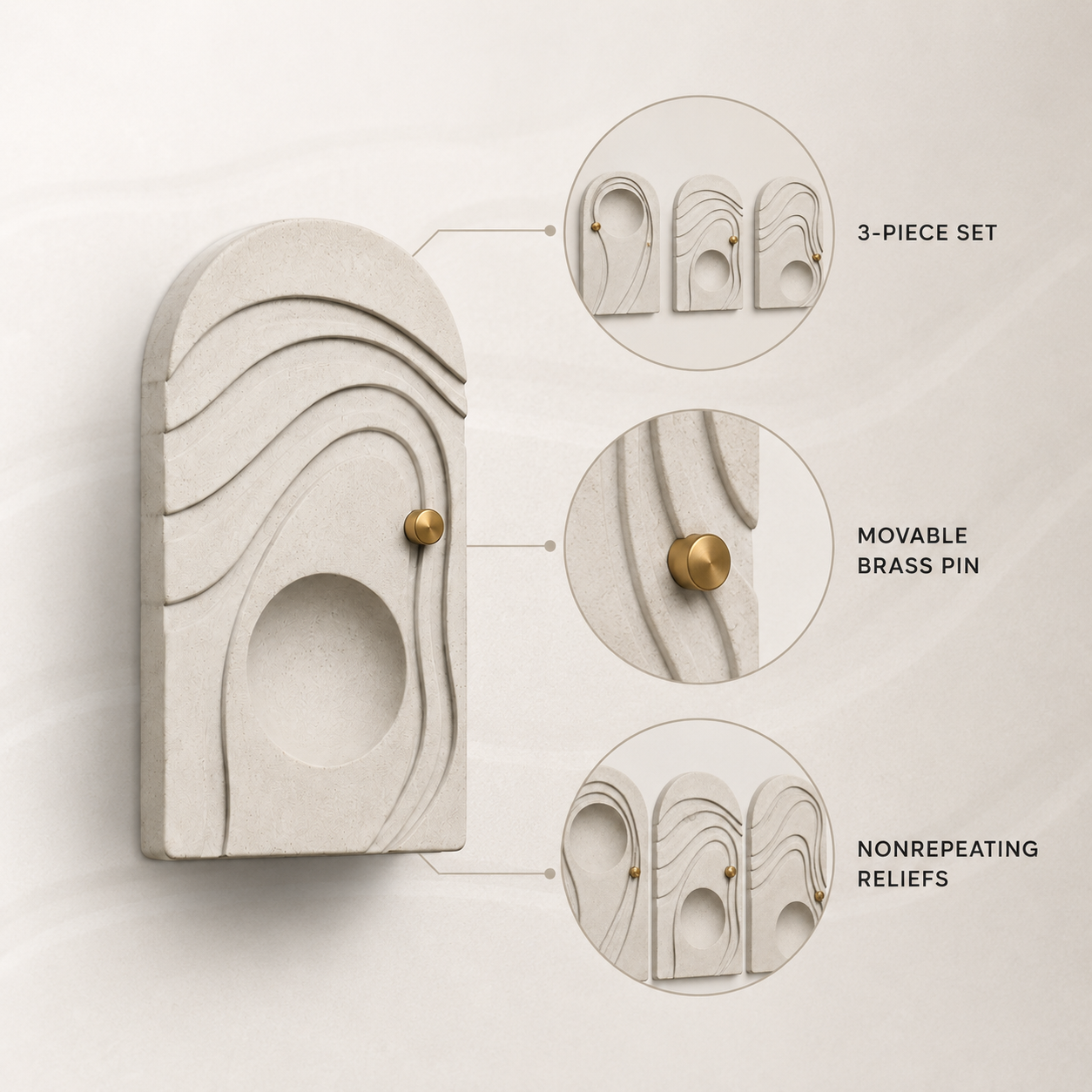 Tide Index Wall Relief