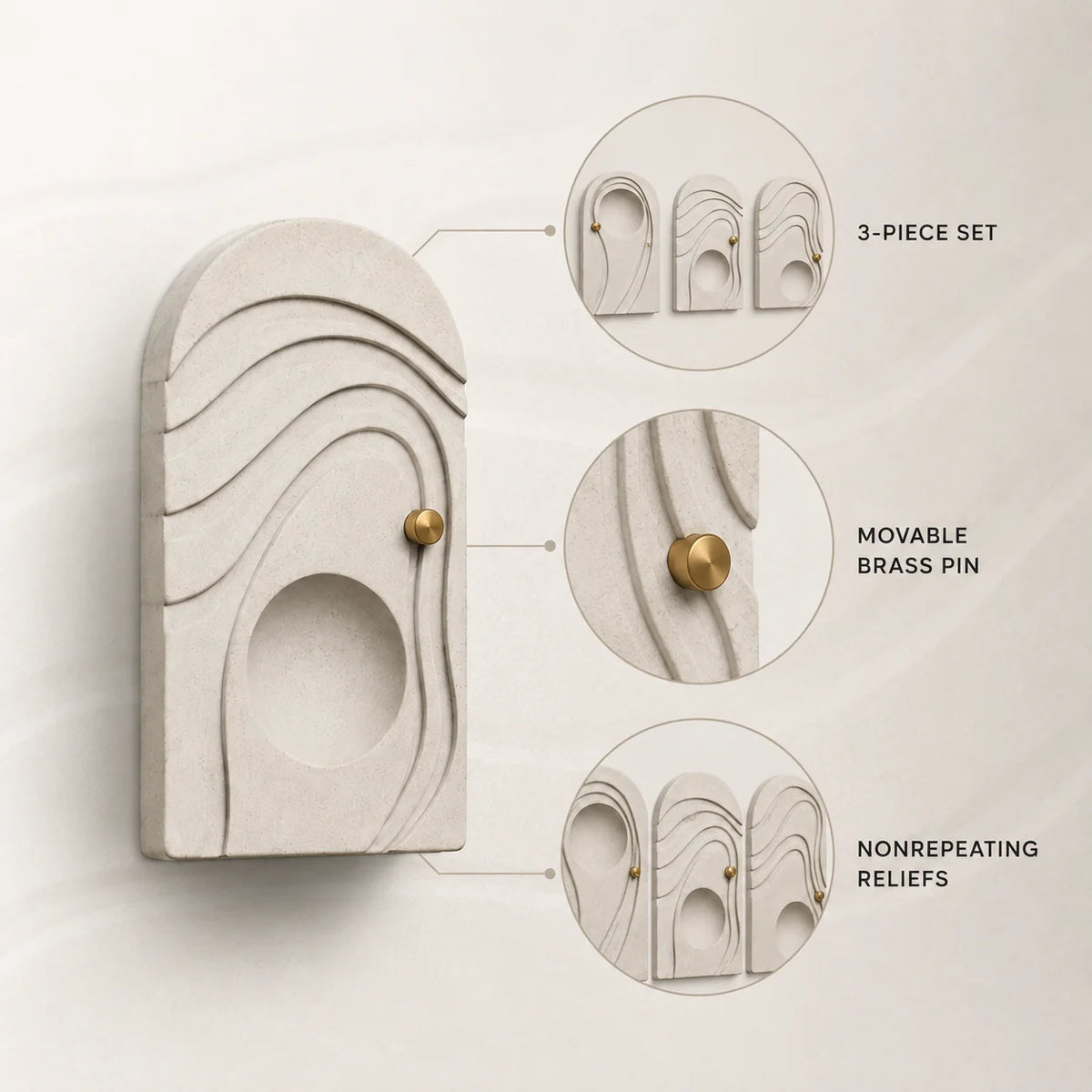 Tide Index Wall Relief