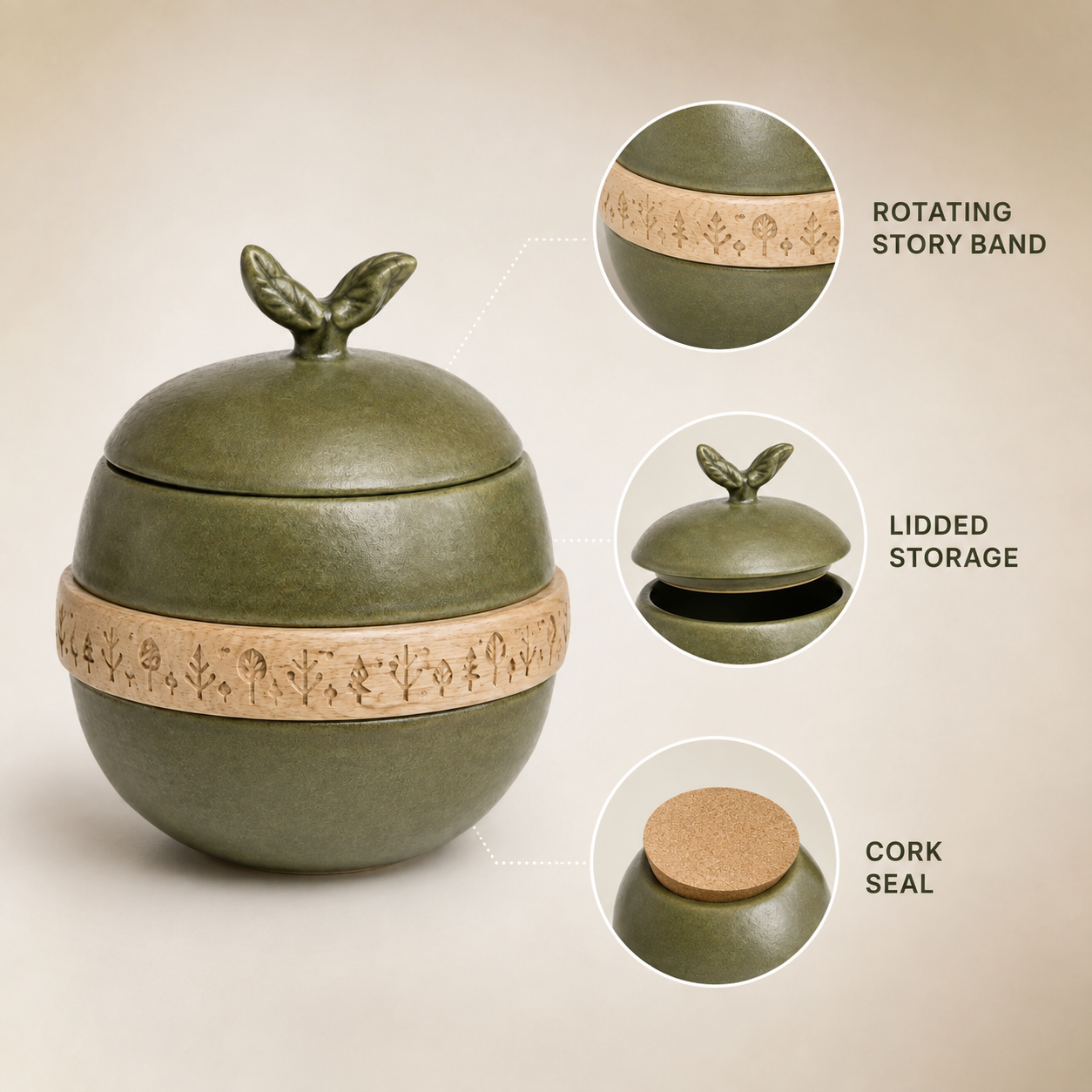 Storypod Lidded Vessel