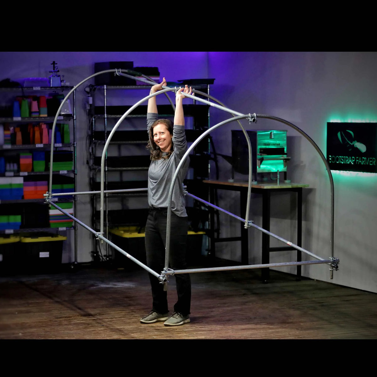 DIY Portable Low Tunnel Kit | 10'