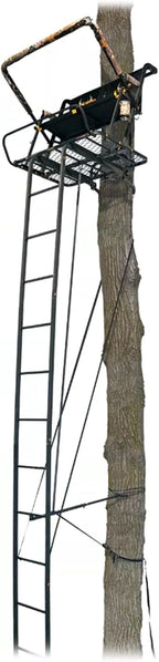 Ladder Tree Stand, 20ft, 500lb Capacity, 2-Person
