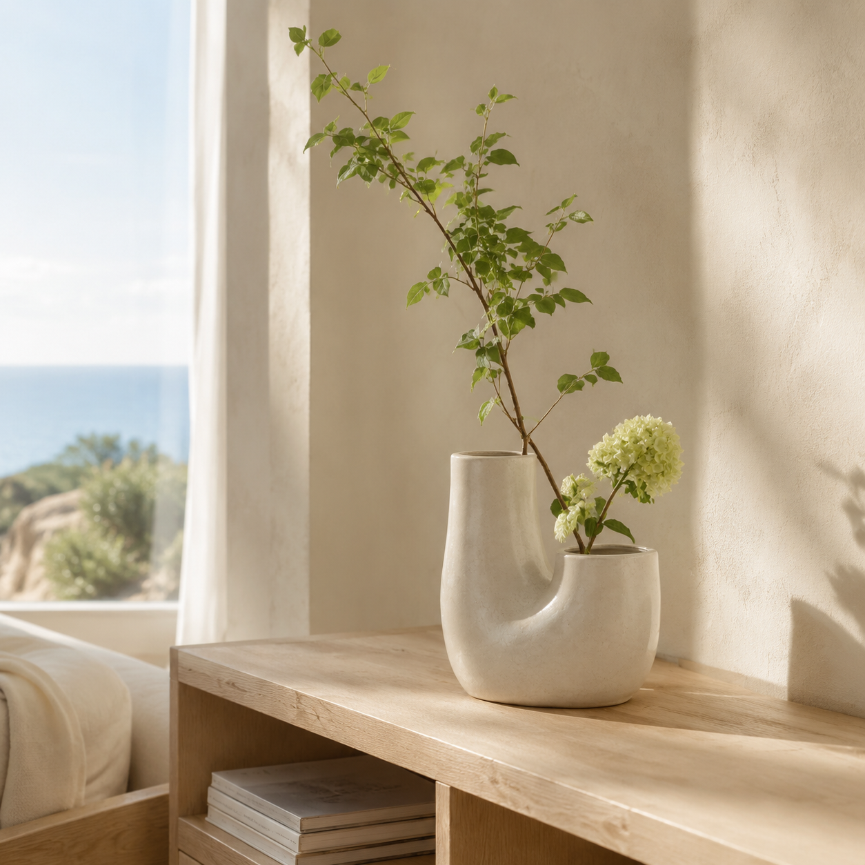 Twin-Cove Vase