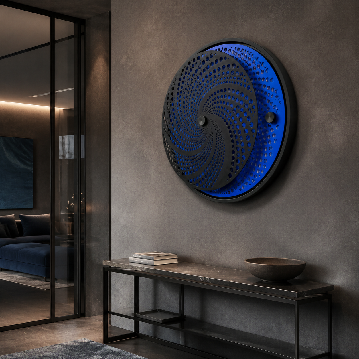 Parallax Dial Wall Sculpture