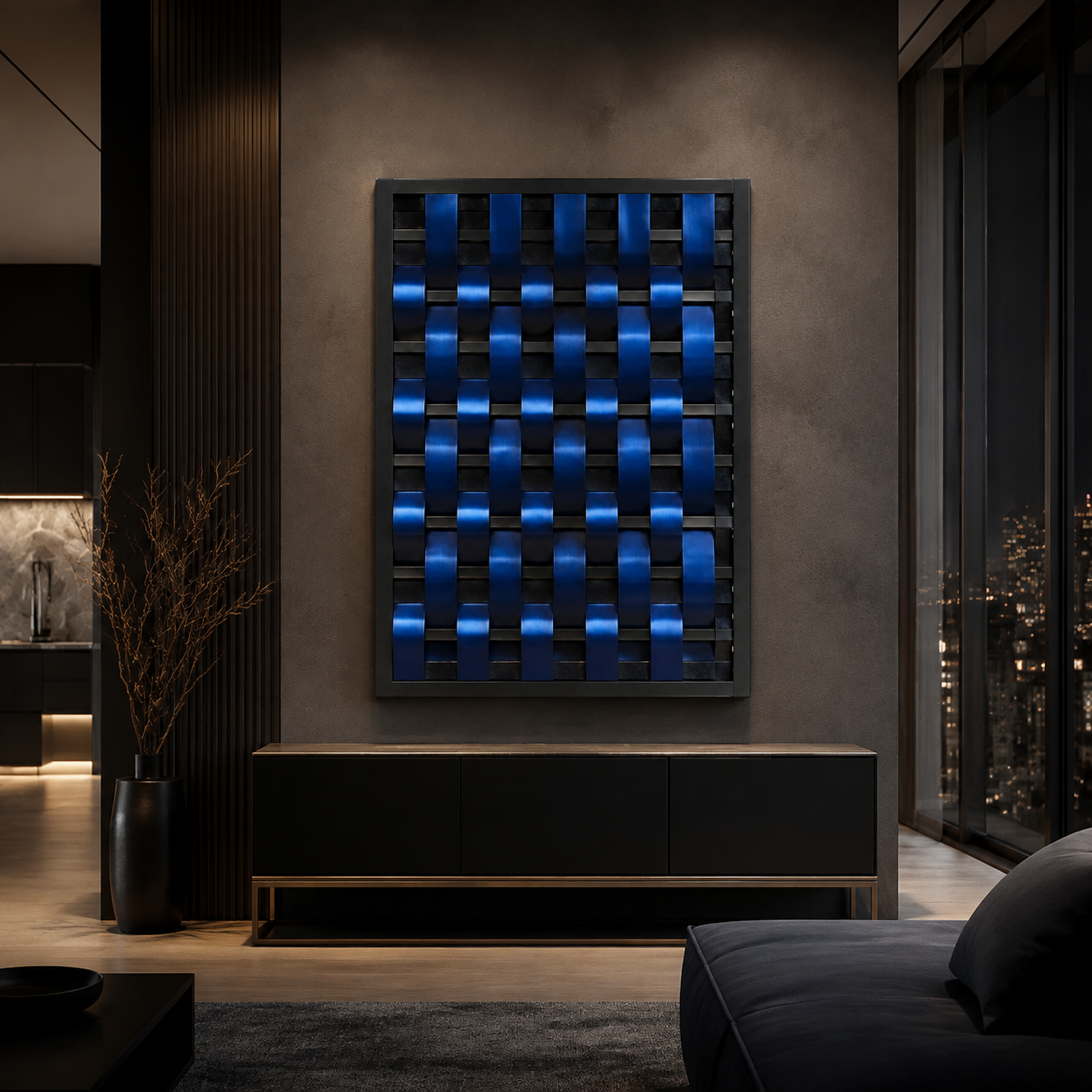 Signal Weave Light-Catch Panel