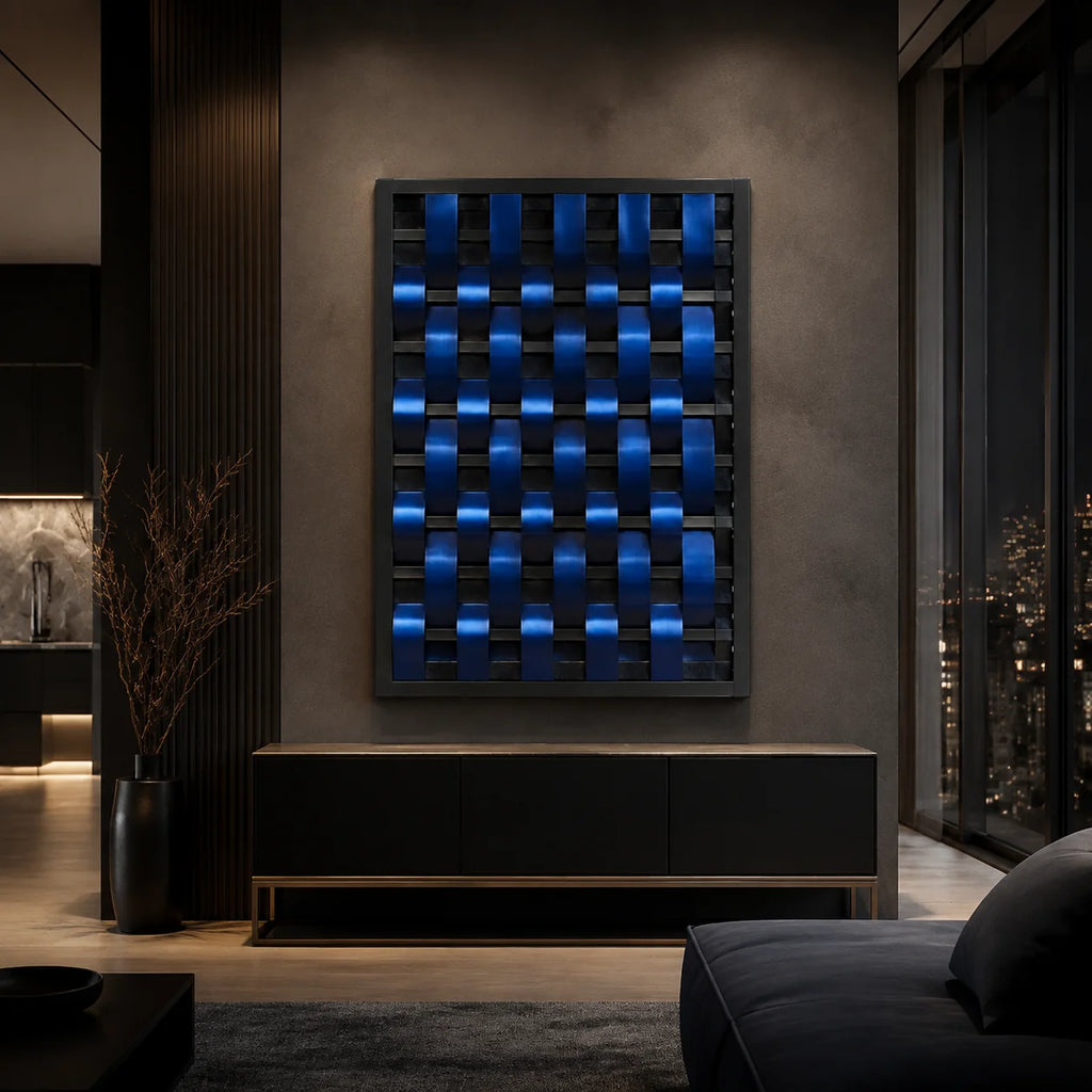 Signal Weave Light-Catch Panel
