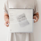 Connecting Book Bin, 8 Pack, Clear
