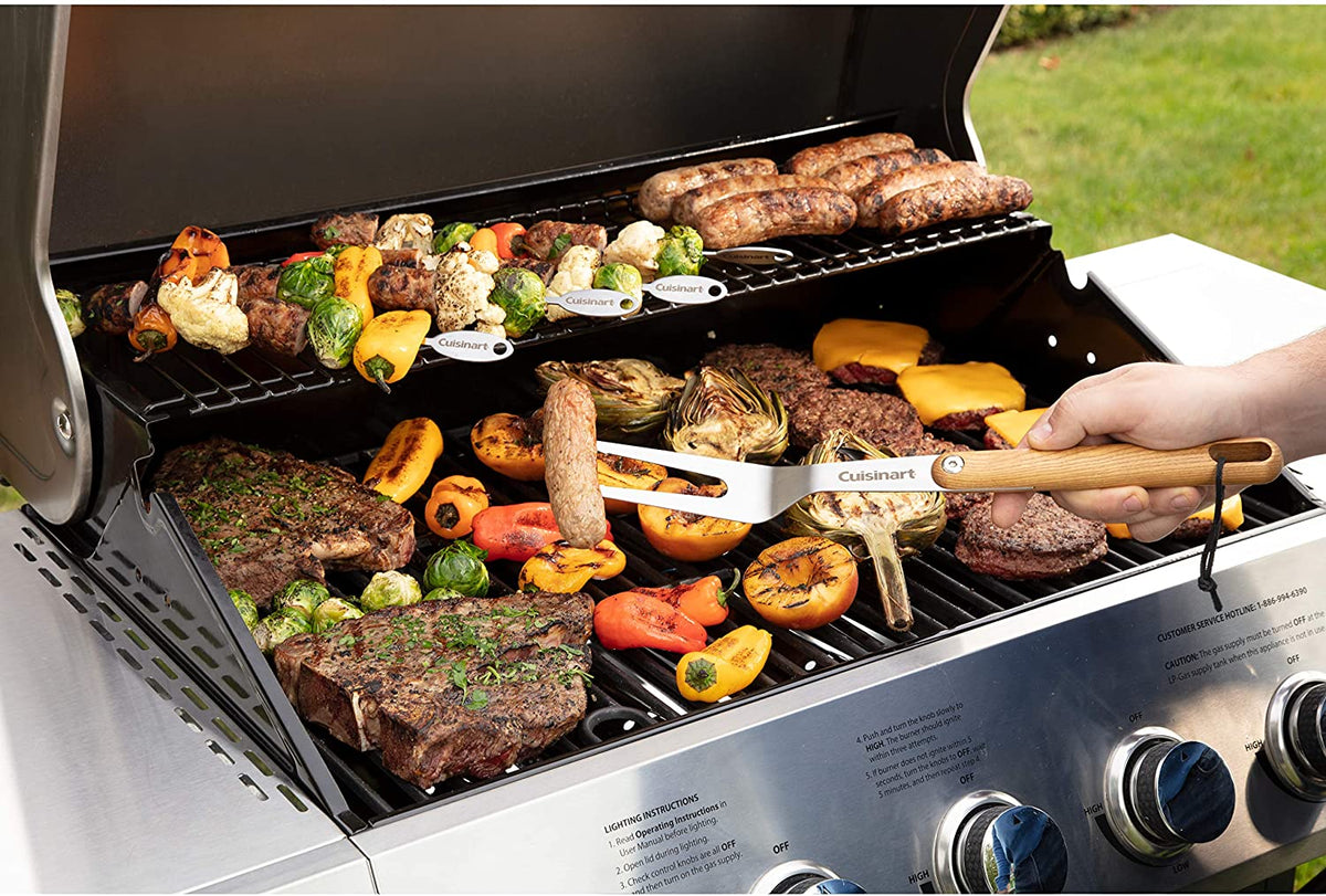 CGG-8500 Five-Burner Gas Grill with Side Burner