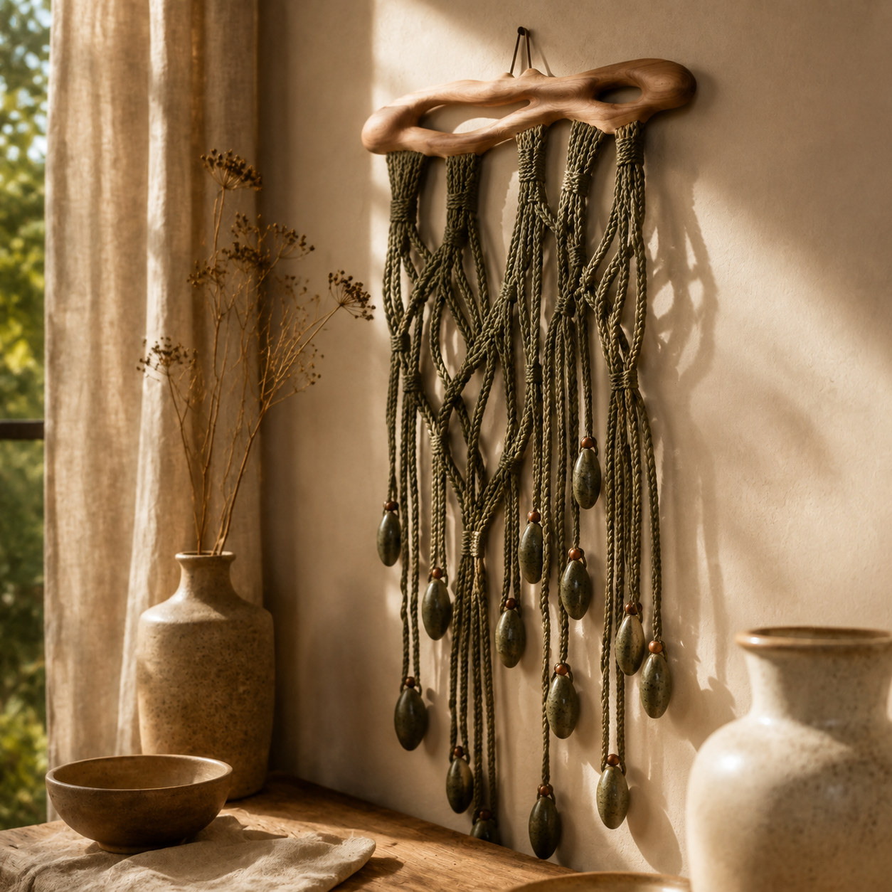 Root-Rhyme Fiber Hanging