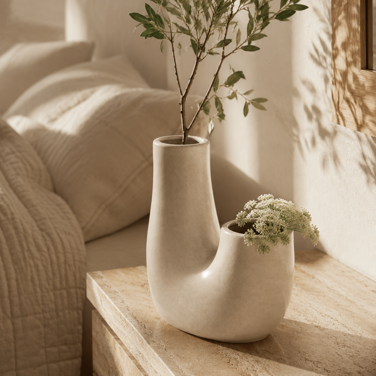 Twin-Cove Vase