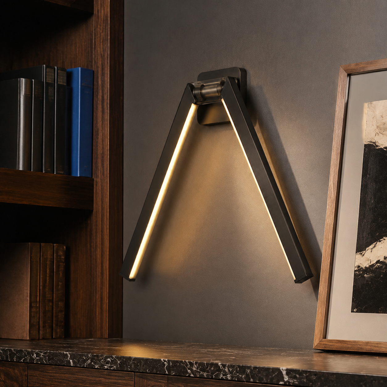 Phase Split Wall Light
