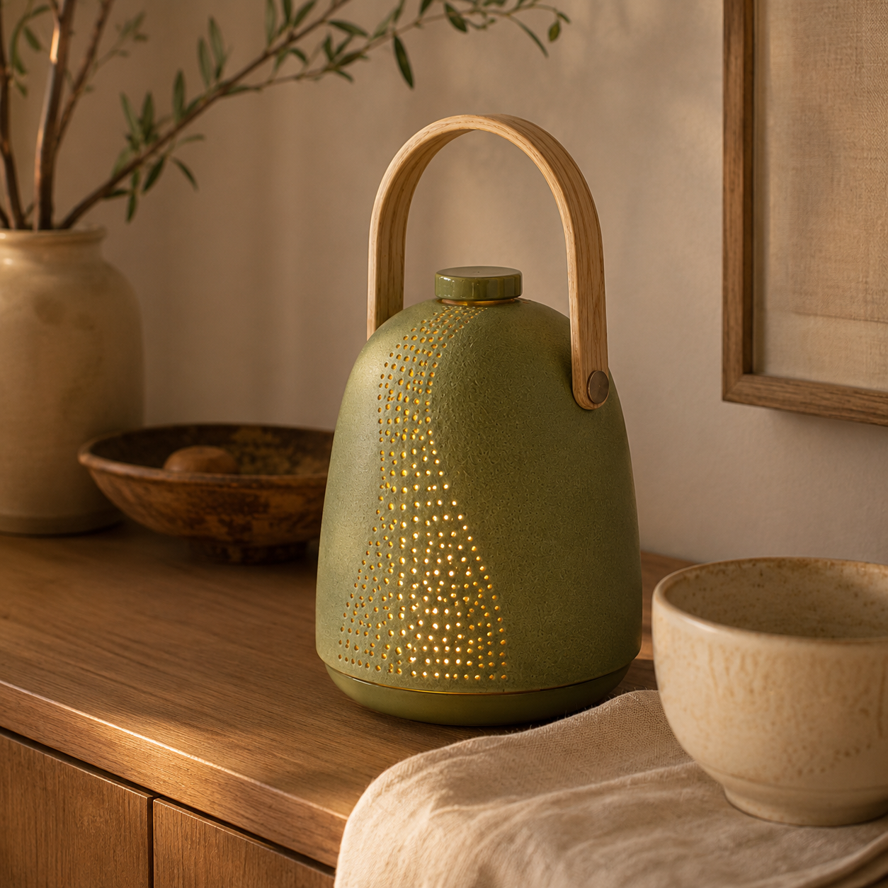 Seedbell Table Lantern