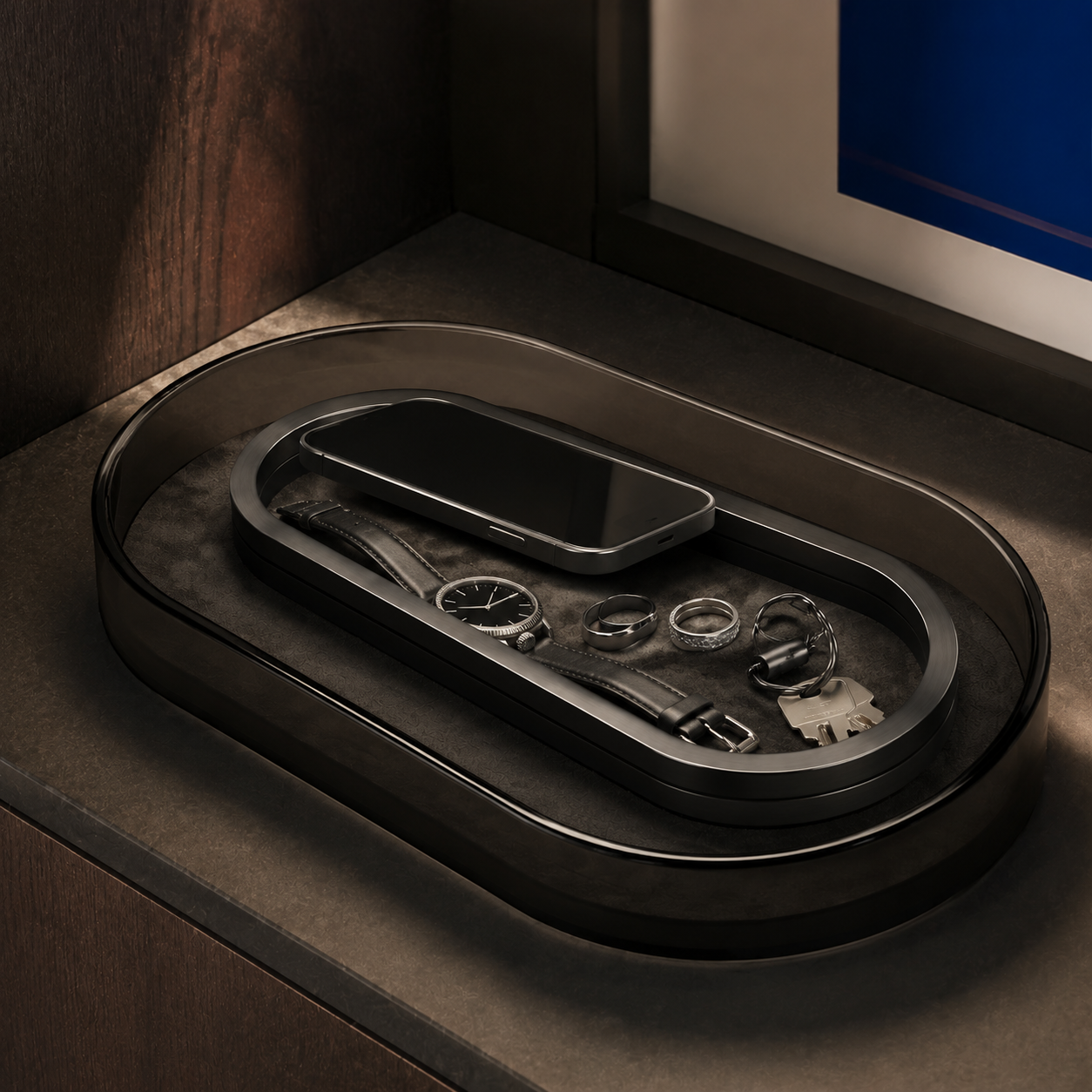 Zero-Point Valet Tray