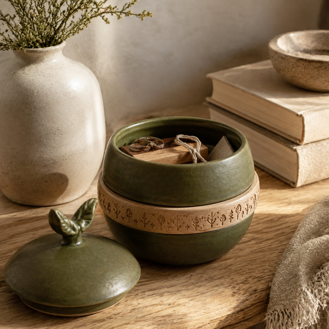 Storypod Lidded Vessel