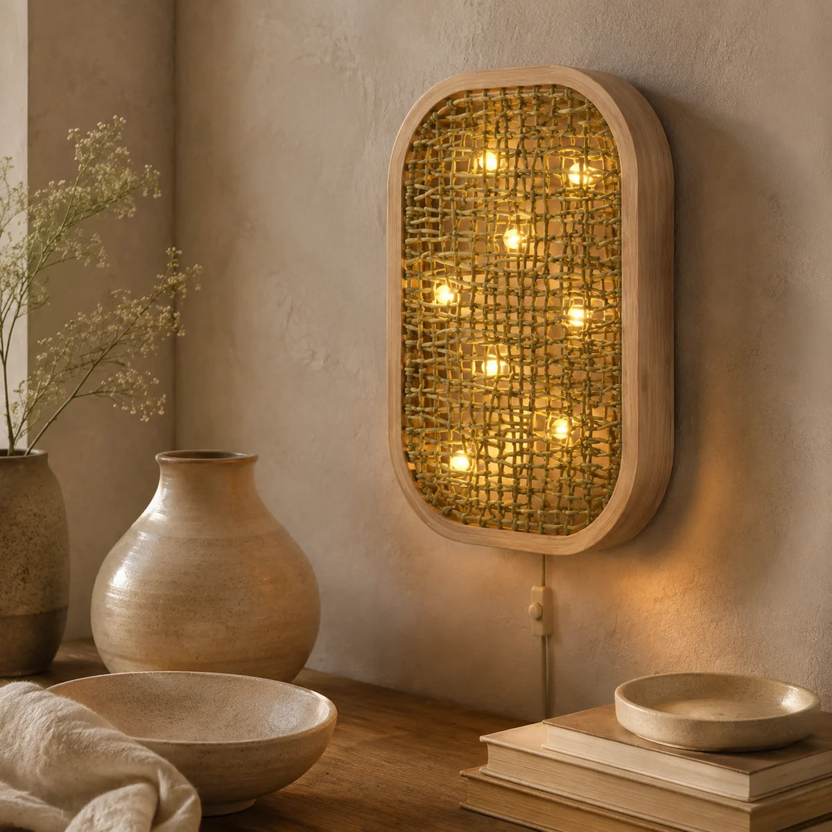 Glowseed Loom Wall Light