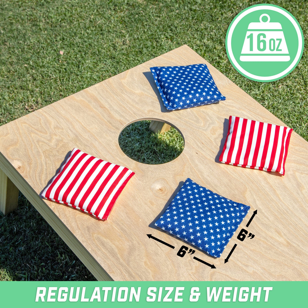 Classic Cornhole Bean Bag, 8-pk | America