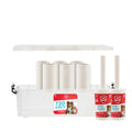 Extra Sticky Lint Roller Standard Value Pack Comes with Storage Box and Refills, 90 Sheets/Roll, 720 Sheets
