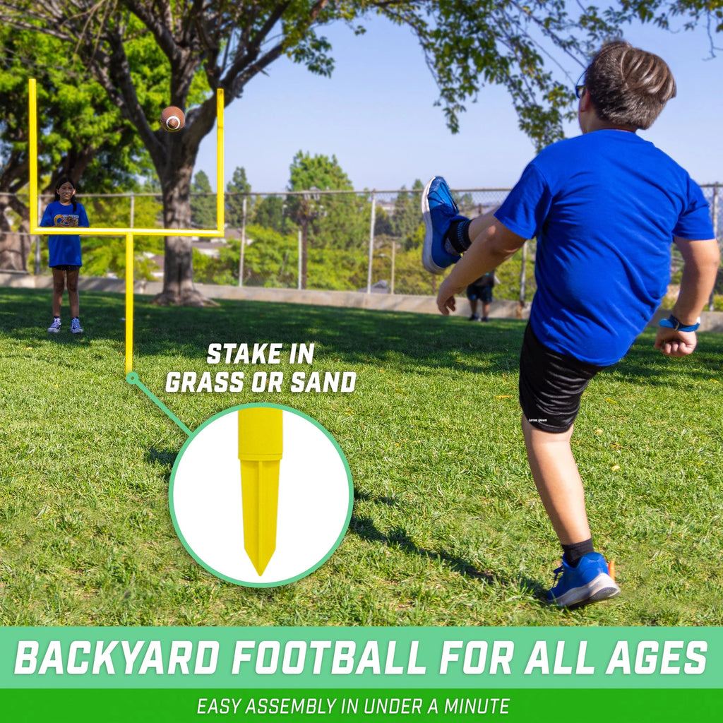 6' Football Field Goal Post Set