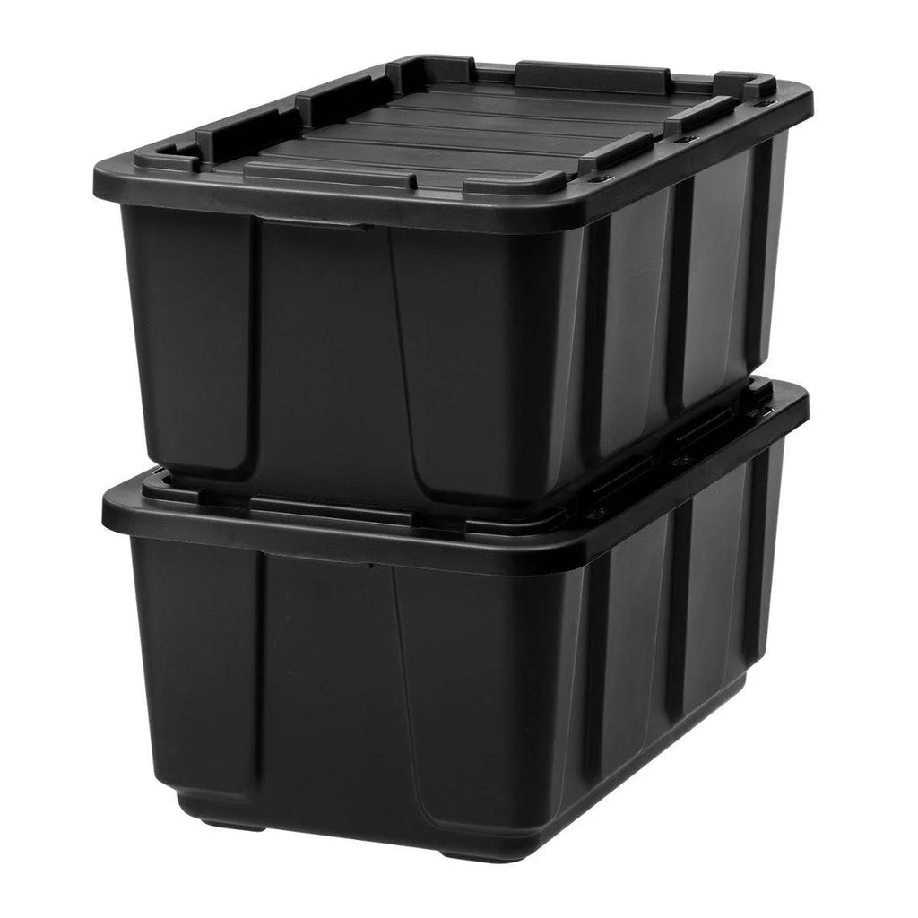 Heavy Duty Storage Bins 4 Pack - 27 gal. (108 qt.) | Blue / 4 Pack