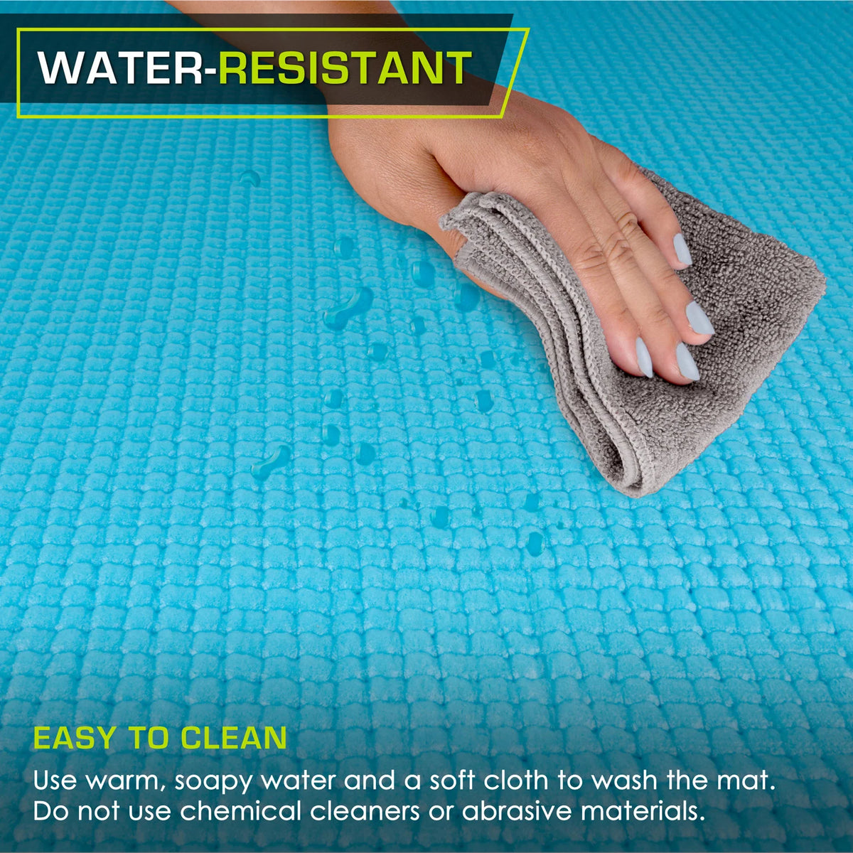 Classic Yoga Mat 1/8-in | Aqua