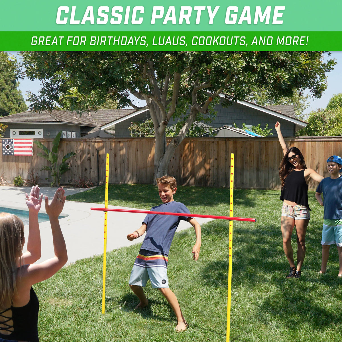 Lawn Limbo Game for Grass