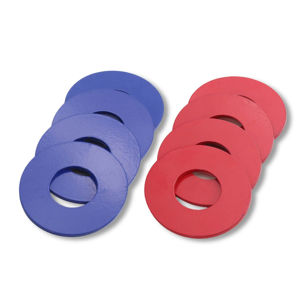 Washer Toss Replacement Set, 8-pk | Powder Coated Steel