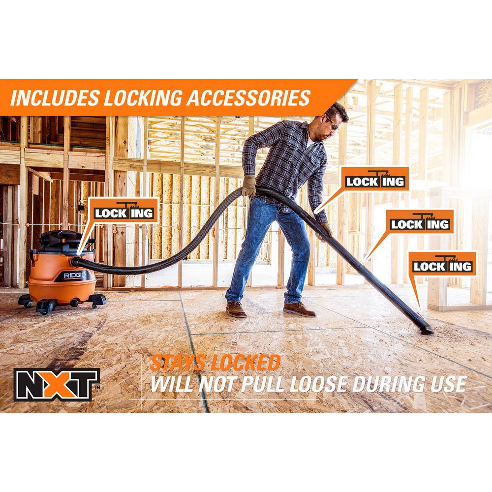 16-Gallon 6.5 Peak HP Wet/Dry Shop Vacuum, HD1600