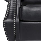 Christopher Knight Home Dowd Faux Leather 3-Piece Club Chair and Sofa Set