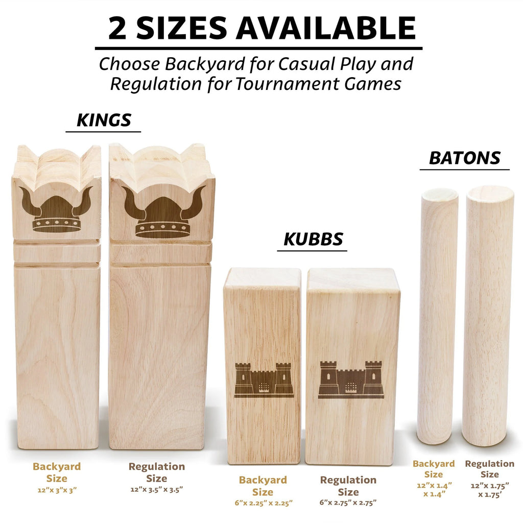 Kubb Yard Game Set | Regulation