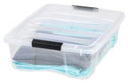 Stack & Pull Storage Box - 26 QT | Clear / 1 Pack