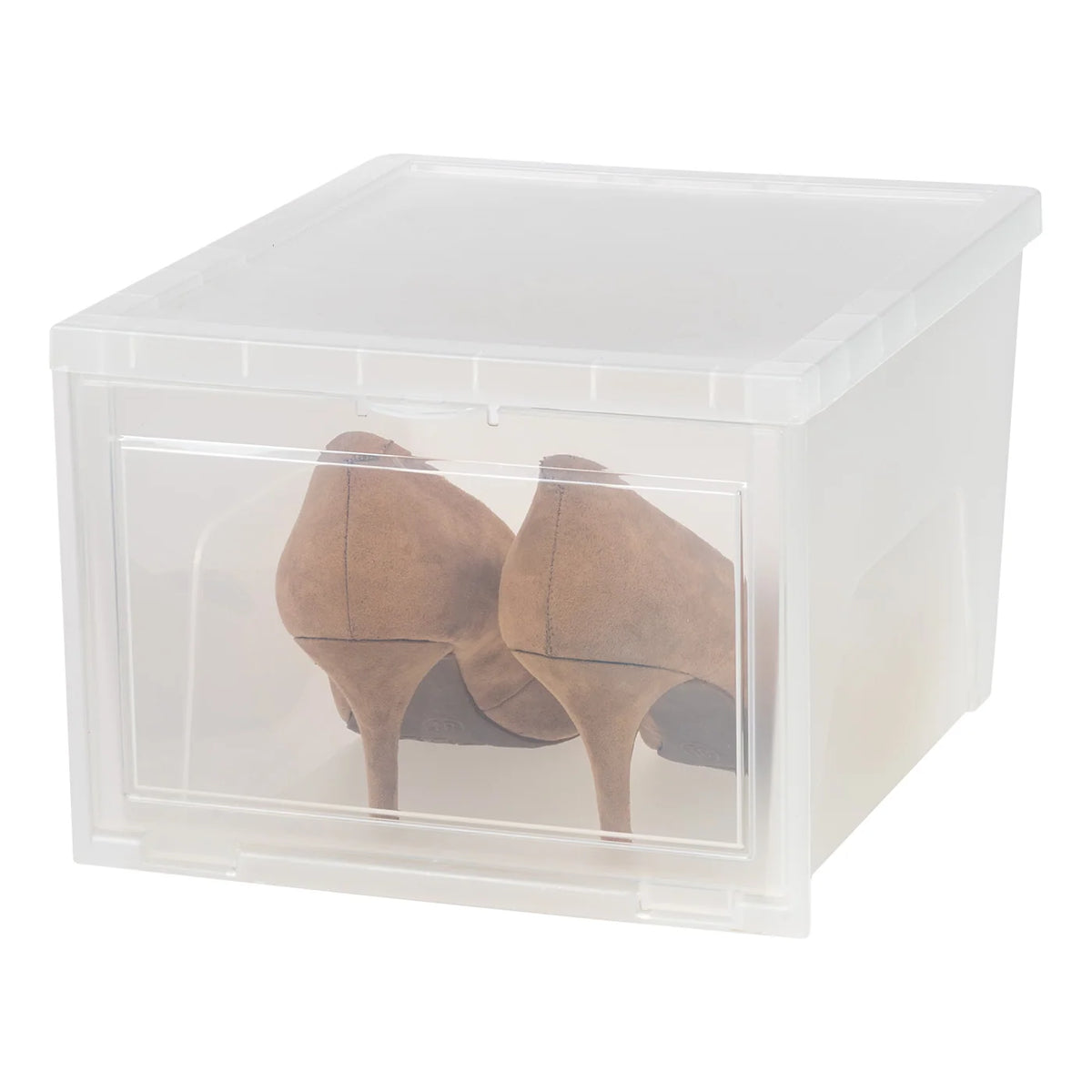 Wide Front Entry Stackable Shoe Box 6 Pack | TALL